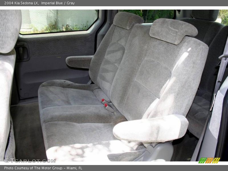 Imperial Blue / Gray 2004 Kia Sedona LX