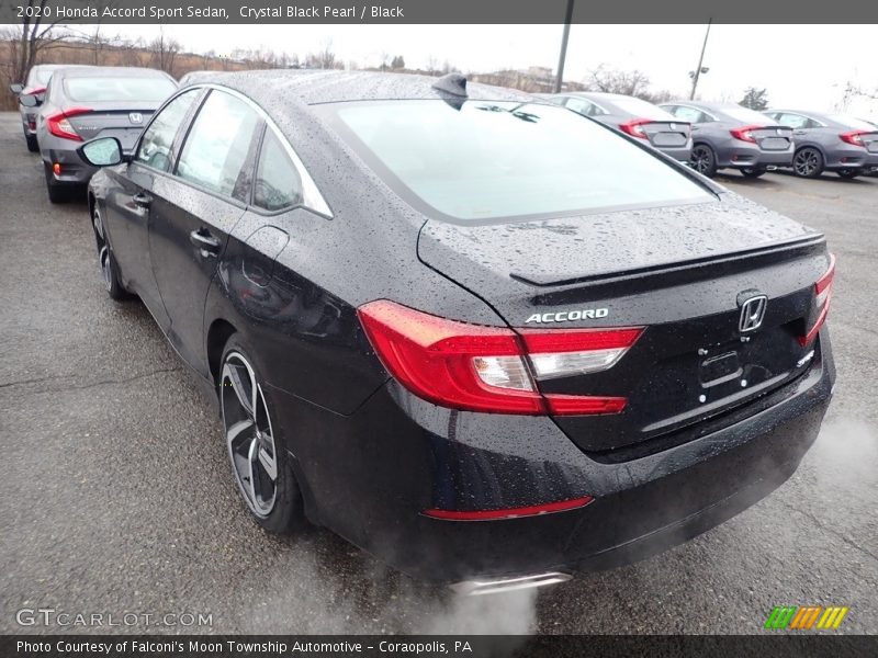 Crystal Black Pearl / Black 2020 Honda Accord Sport Sedan