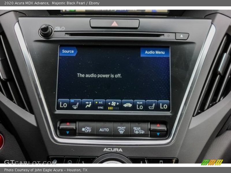Majestic Black Pearl / Ebony 2020 Acura MDX Advance