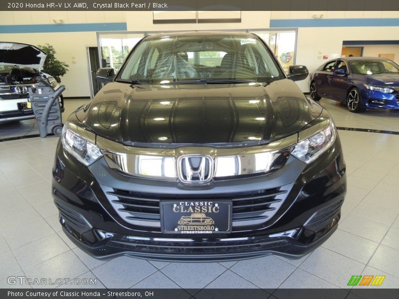 Crystal Black Pearl / Black 2020 Honda HR-V LX AWD