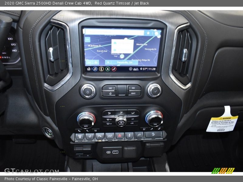 Red Quartz Tintcoat / Jet Black 2020 GMC Sierra 2500HD Denali Crew Cab 4WD