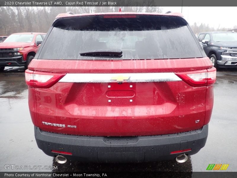 Cajun Red Tintcoat / Jet Black 2020 Chevrolet Traverse LT AWD