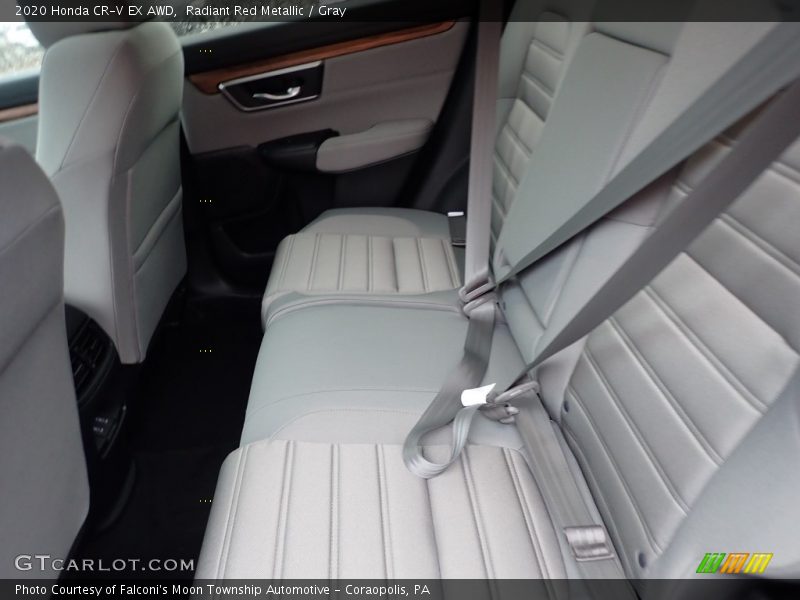 Radiant Red Metallic / Gray 2020 Honda CR-V EX AWD