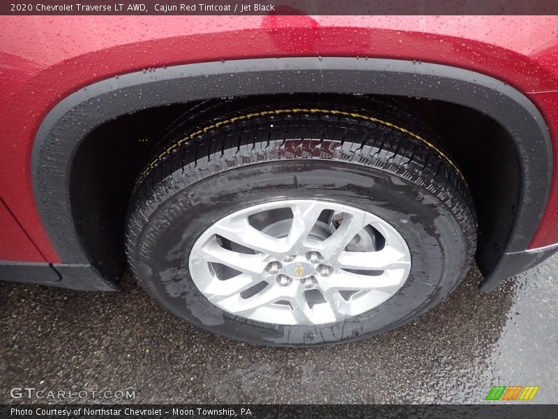 Cajun Red Tintcoat / Jet Black 2020 Chevrolet Traverse LT AWD