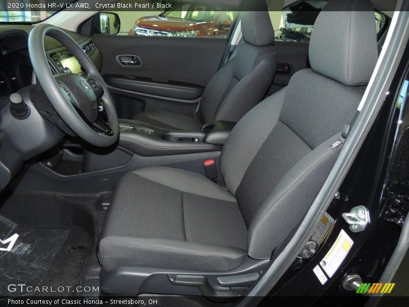 Crystal Black Pearl / Black 2020 Honda HR-V LX AWD