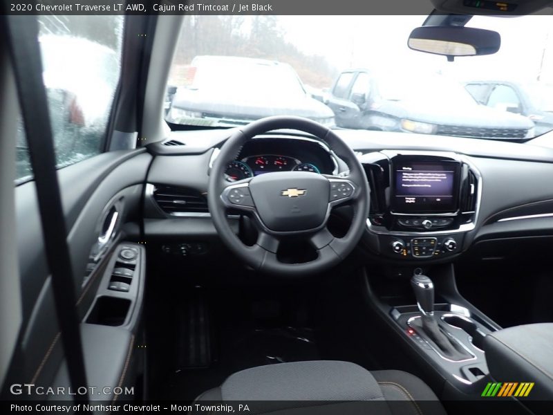 Cajun Red Tintcoat / Jet Black 2020 Chevrolet Traverse LT AWD