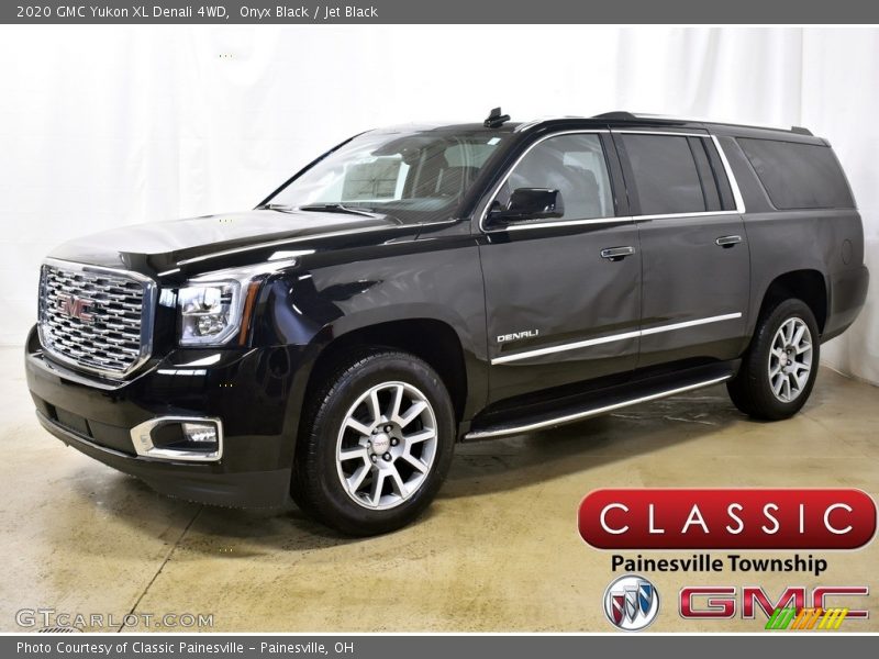 Onyx Black / Jet Black 2020 GMC Yukon XL Denali 4WD