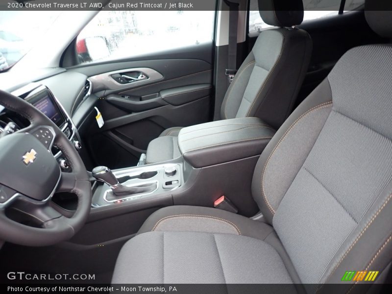 Cajun Red Tintcoat / Jet Black 2020 Chevrolet Traverse LT AWD