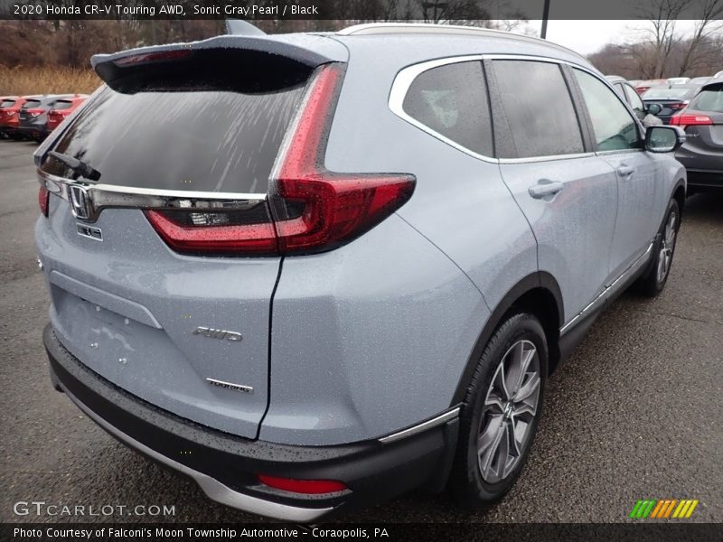 Sonic Gray Pearl / Black 2020 Honda CR-V Touring AWD
