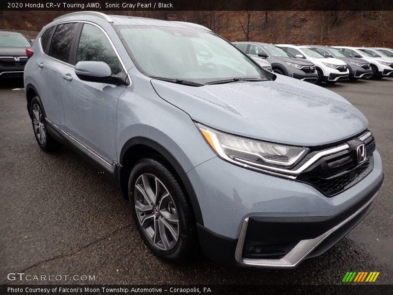 Sonic Gray Pearl / Black 2020 Honda CR-V Touring AWD
