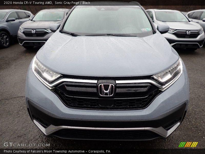 Sonic Gray Pearl / Black 2020 Honda CR-V Touring AWD