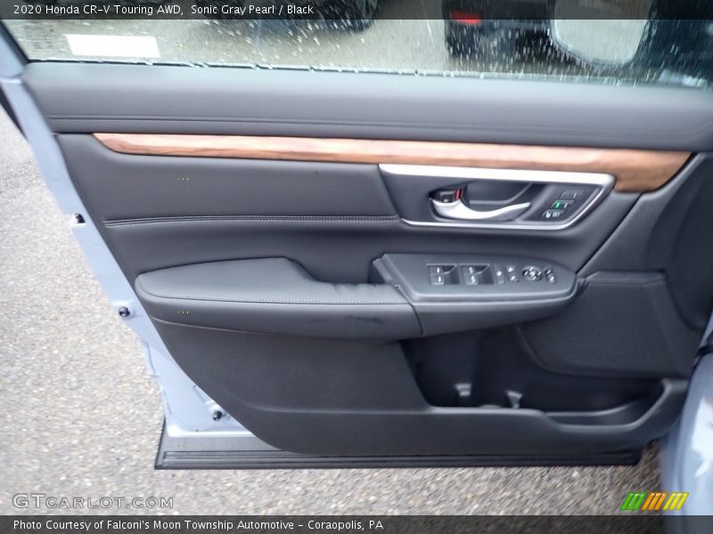 Sonic Gray Pearl / Black 2020 Honda CR-V Touring AWD