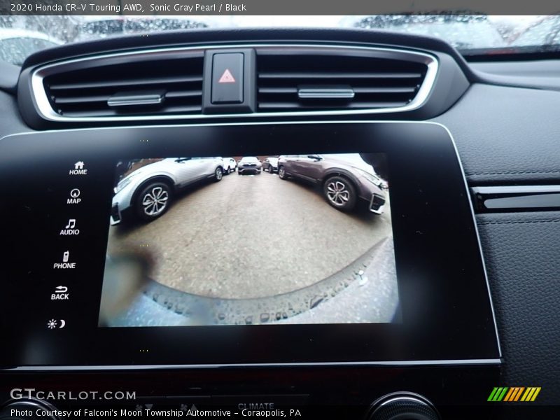 Sonic Gray Pearl / Black 2020 Honda CR-V Touring AWD