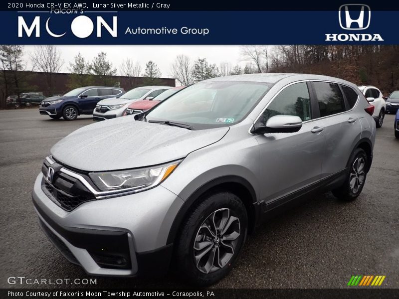 Lunar Silver Metallic / Gray 2020 Honda CR-V EX AWD
