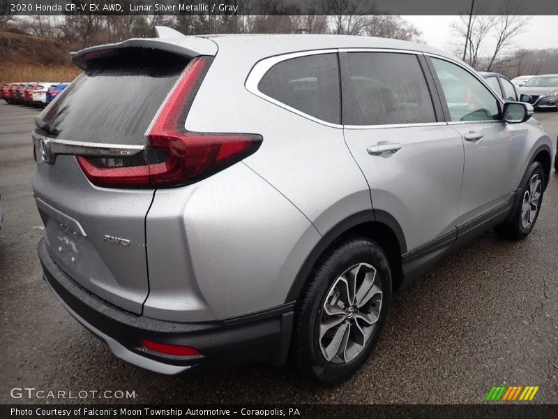 Lunar Silver Metallic / Gray 2020 Honda CR-V EX AWD