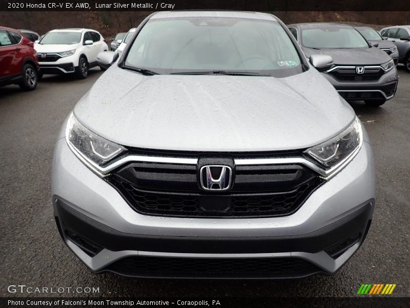 Lunar Silver Metallic / Gray 2020 Honda CR-V EX AWD