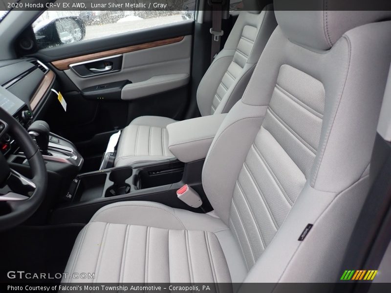 Lunar Silver Metallic / Gray 2020 Honda CR-V EX AWD