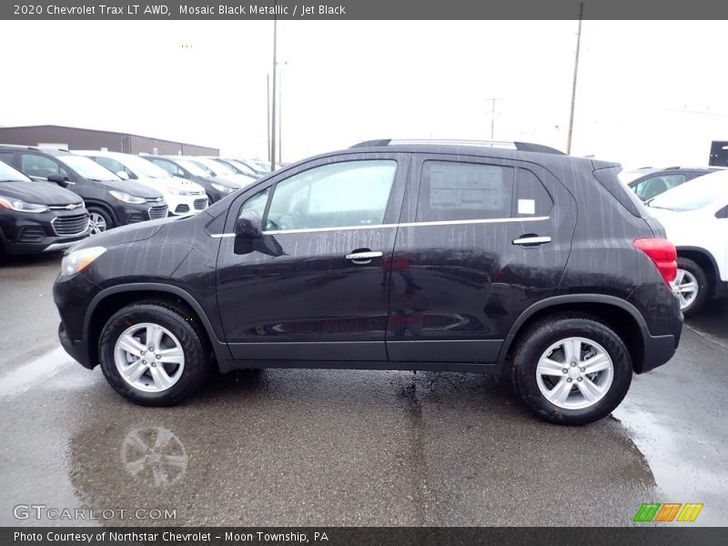 Mosaic Black Metallic / Jet Black 2020 Chevrolet Trax LT AWD