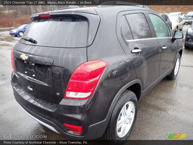 Mosaic Black Metallic / Jet Black 2020 Chevrolet Trax LT AWD