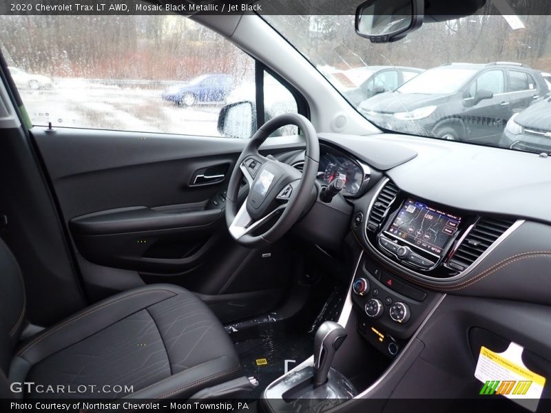 Mosaic Black Metallic / Jet Black 2020 Chevrolet Trax LT AWD