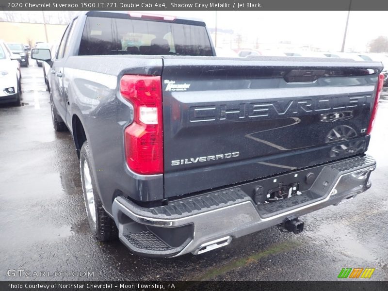 Shadow Gray Metallic / Jet Black 2020 Chevrolet Silverado 1500 LT Z71 Double Cab 4x4