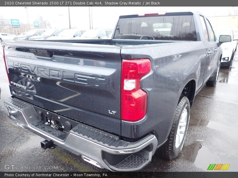 Shadow Gray Metallic / Jet Black 2020 Chevrolet Silverado 1500 LT Z71 Double Cab 4x4