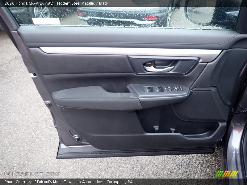 Modern Steel Metallic / Black 2020 Honda CR-V LX AWD