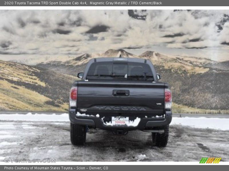 Magnetic Gray Metallic / TRD Cement/Black 2020 Toyota Tacoma TRD Sport Double Cab 4x4