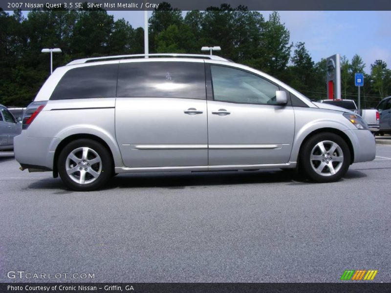 Silver Mist Metallic / Gray 2007 Nissan Quest 3.5 SE