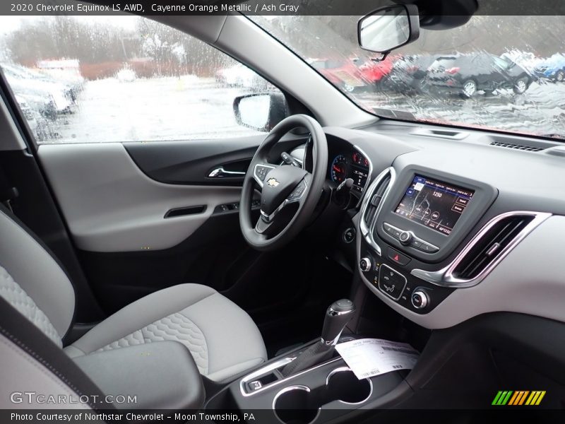 Cayenne Orange Metallic / Ash Gray 2020 Chevrolet Equinox LS AWD