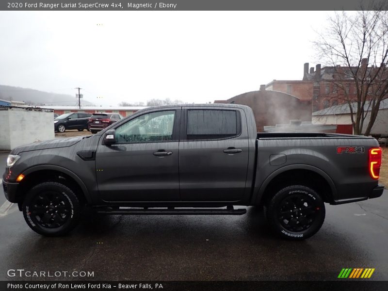 Magnetic / Ebony 2020 Ford Ranger Lariat SuperCrew 4x4
