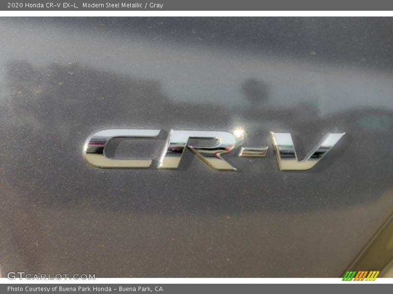 Modern Steel Metallic / Gray 2020 Honda CR-V EX-L