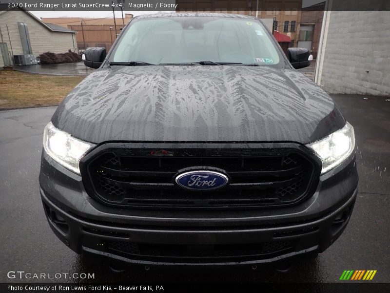 Magnetic / Ebony 2020 Ford Ranger Lariat SuperCrew 4x4