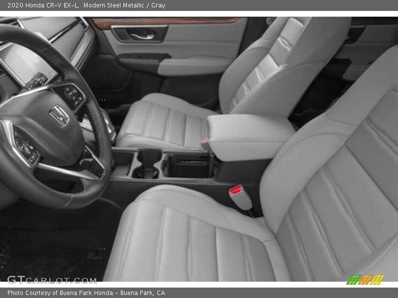 Modern Steel Metallic / Gray 2020 Honda CR-V EX-L