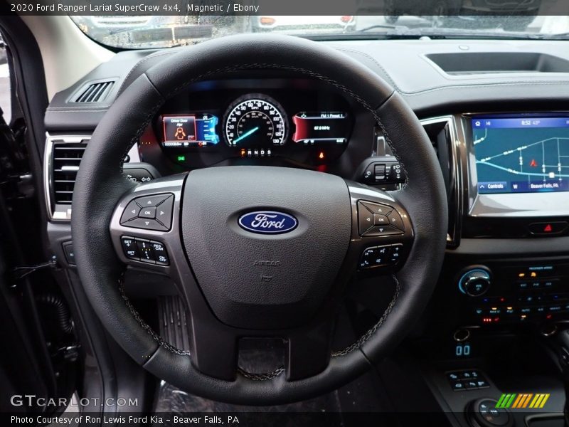 Magnetic / Ebony 2020 Ford Ranger Lariat SuperCrew 4x4