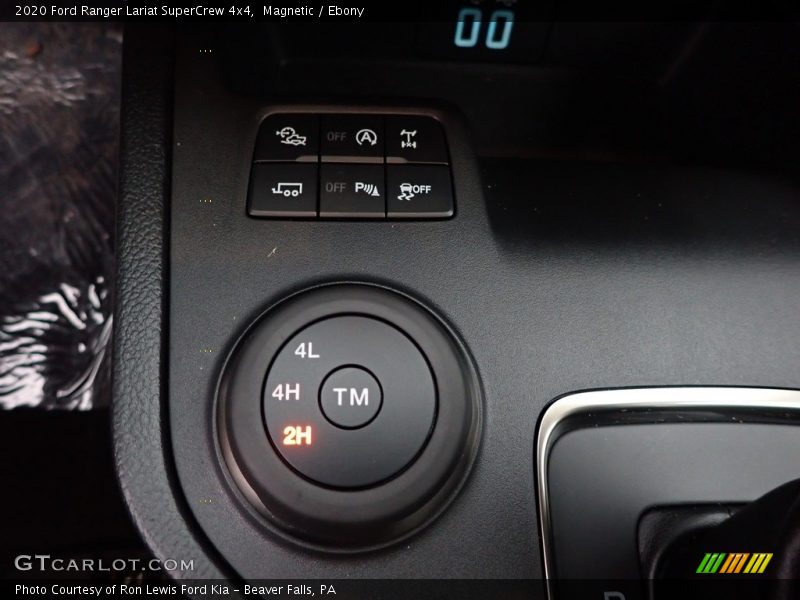 Magnetic / Ebony 2020 Ford Ranger Lariat SuperCrew 4x4