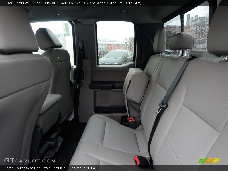 Rear Seat of 2020 F250 Super Duty XL SuperCab 4x4