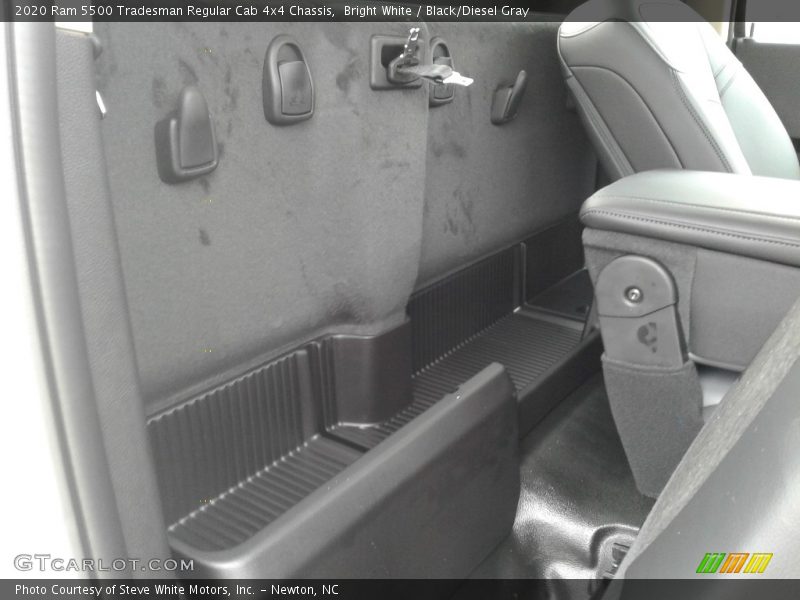 Bright White / Black/Diesel Gray 2020 Ram 5500 Tradesman Regular Cab 4x4 Chassis