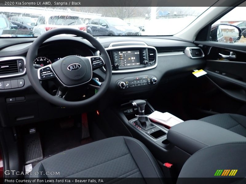  2020 Sorento LX AWD Black Interior
