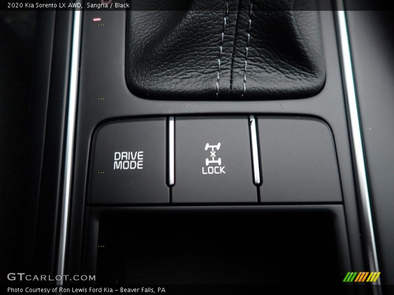 Sangria / Black 2020 Kia Sorento LX AWD