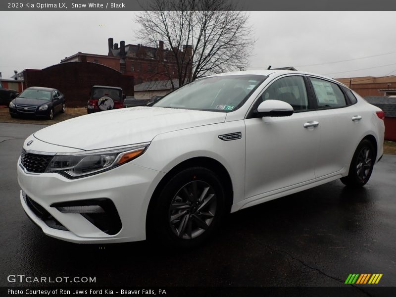 Snow White / Black 2020 Kia Optima LX