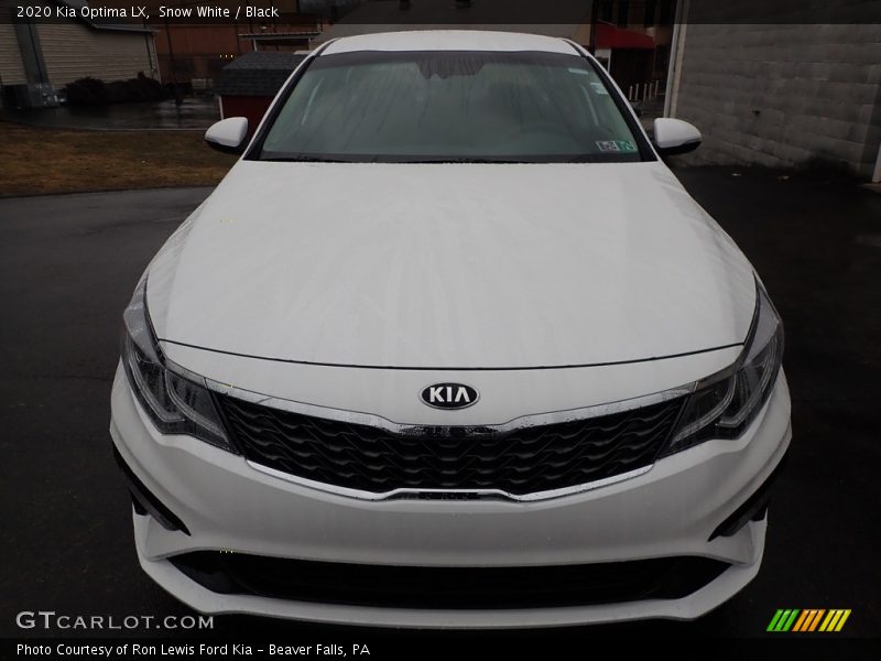 Snow White / Black 2020 Kia Optima LX