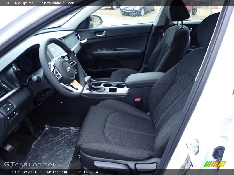 Snow White / Black 2020 Kia Optima LX