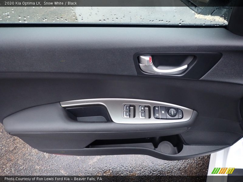 Snow White / Black 2020 Kia Optima LX