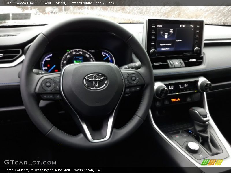 Dashboard of 2020 RAV4 XSE AWD Hybrid