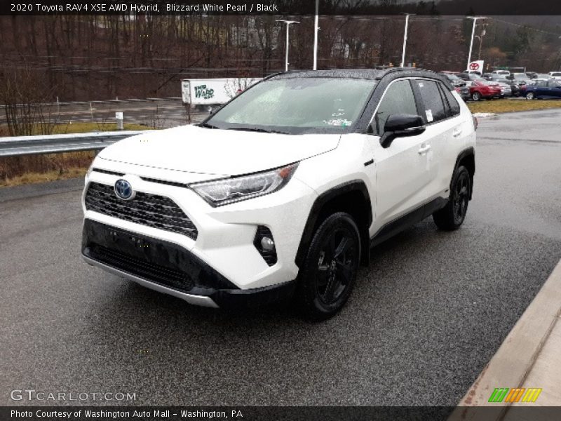 Front 3/4 View of 2020 RAV4 XSE AWD Hybrid