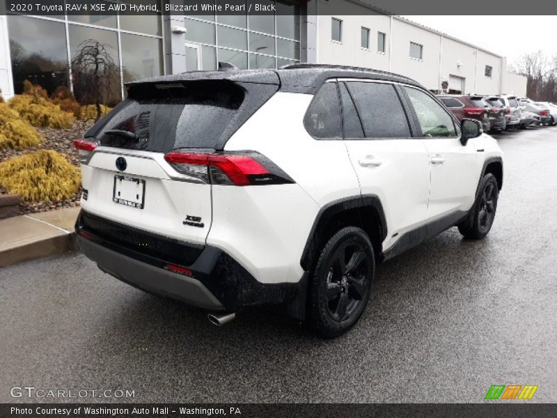  2020 RAV4 XSE AWD Hybrid Blizzard White Pearl