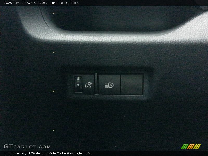 Lunar Rock / Black 2020 Toyota RAV4 XLE AWD