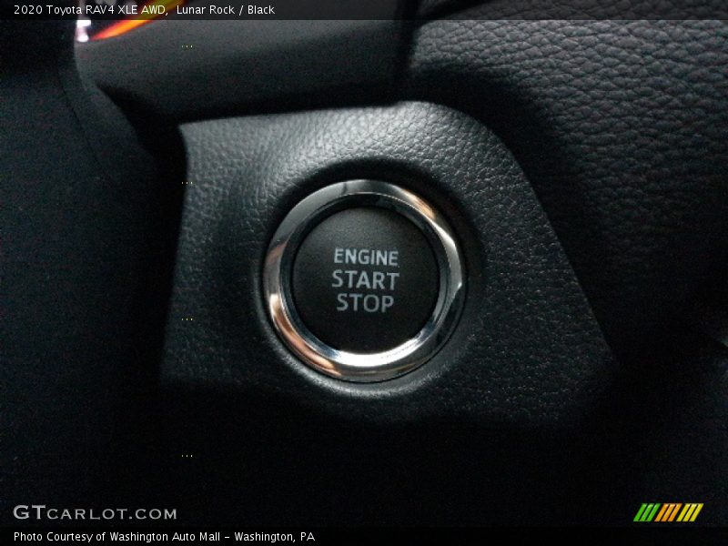 Lunar Rock / Black 2020 Toyota RAV4 XLE AWD