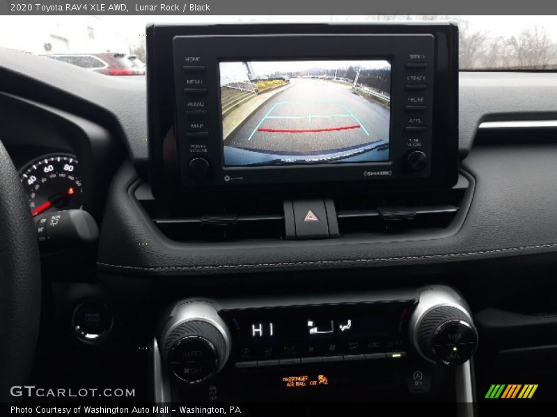 Lunar Rock / Black 2020 Toyota RAV4 XLE AWD